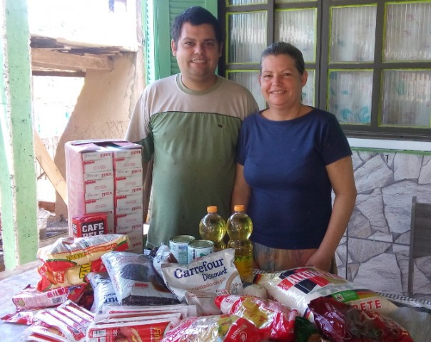 Nova prestação de contas aos corações caridosos que auxiliam as familias carentes de Porto Alegre e cidades próximas.